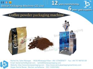 China Coffee powder packaging presentation [BESTAR] quad bag packaging machine for coffee powder BSTV-550DZ factory