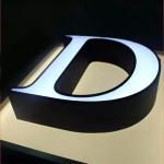 Customized Size 3D Acrylic Letter Led Illumination Sign for Outdoor Business