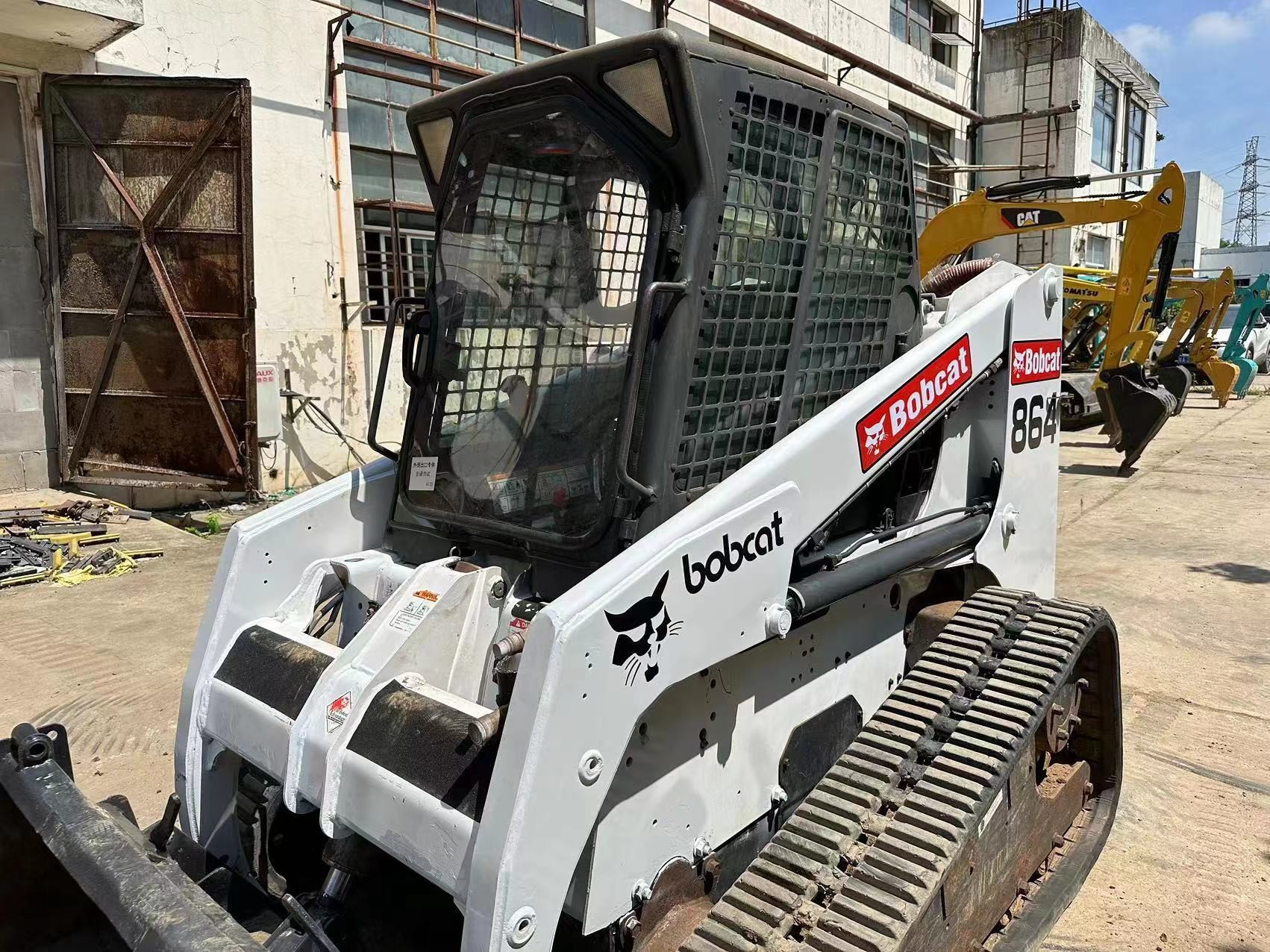 Bobcat 864 Used Skid Steer Loader Machine For Landscaping Site