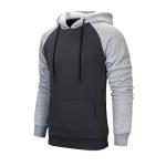 Fashion 100% Cotton Block Mens Oversized Pullover Hoodie For Autumn Season