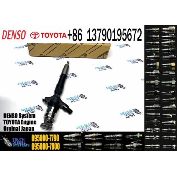 095000-7380 095000-7760 095000-7790 095000-7761 095000-8530 095000-8740 8976024850 Fuel Injector for Denso Toyota Hilux Hiace 2KD-FTV 4WD