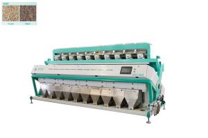 China High Accuracy Wheat Corn Sorting Machine 10 Chutes 6kwh For Rice Processing factory