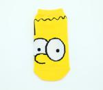 Popular Cartoon Patterned Ankle Socks , Jacquard Logo Childrens Ankle Socks