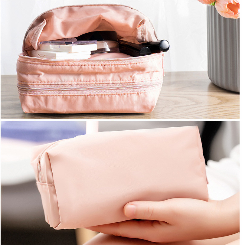 Custom Waterproof Toiletry Oxford Makeup Cosmetic Bags