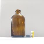 Sodium Calcium Borosilicate Molded Glass Vial 50ml 100ml Amber Glass Pharmaceuti