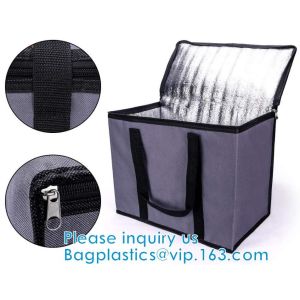 Waterproof PE Foam Insulated Delivery Bag Trunk Size Extra Large Collapsible