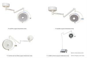 China Yt-Led700/500 LED Surgical Shadowless Lamp 3000-5000K Shadowless Ot Light factory