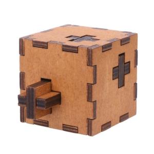China ISO9001 Wooden Secret Puzzle Box For Kids Brain IQ Test factory