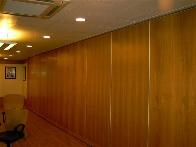 Folding Sliding Operable Partition Walls Acoustic Conference Room Dividers