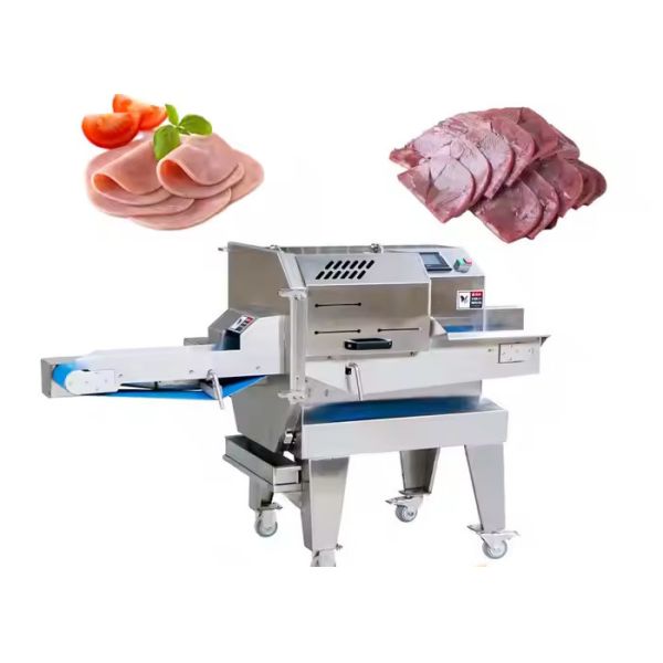 China Commercial Frozen Meat Chopping Cutting Machine Fully Automatic Slicer factory