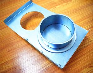 China Regulate Airflow Hvac Zone Dampers , Custom Blast Gate Motorised Zone Dampers factory