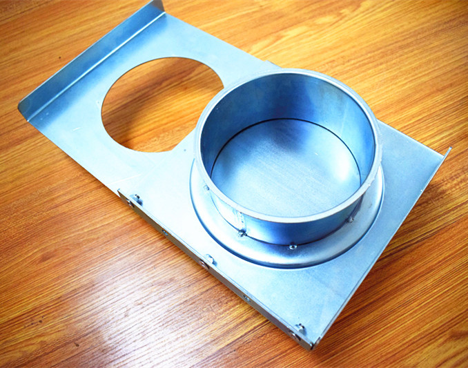 Metal Ductwork Blast Gate Zone Control Dampers Manual 140mm Diameter
