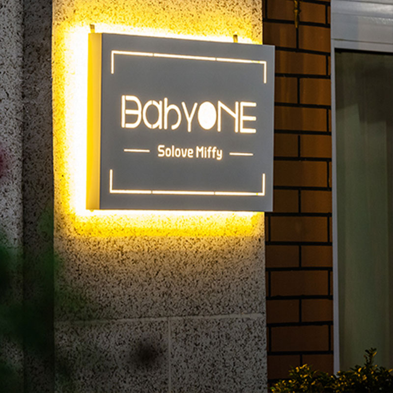 Hot Selling Waterproof Led Lighting Signs Light Box Indoor Letters Sign Light Box
