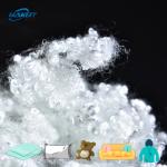White Color Virgin Hollow Conjugated Siliconized PSF Fiber 7D×64mm