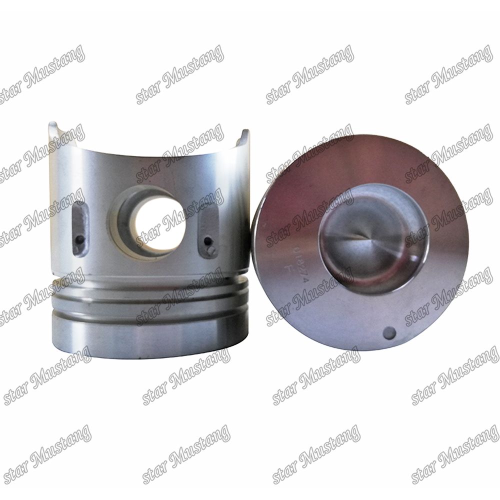 4D32 Engine Piston Chamber Size 52mm Height 110.7mm 2.8HKx2x4mm ME018274 For Mitsubishi Engine Spare Parts