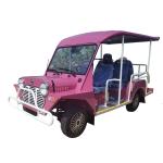 2022 Golf Cart Electric Tourist Bus Lithium Battery 2100 mm Wheelbase 155/65 R13
