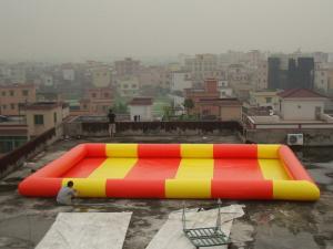 China Heart Shape Design Adults and Kids Inflatable Pool for Water Fun factory