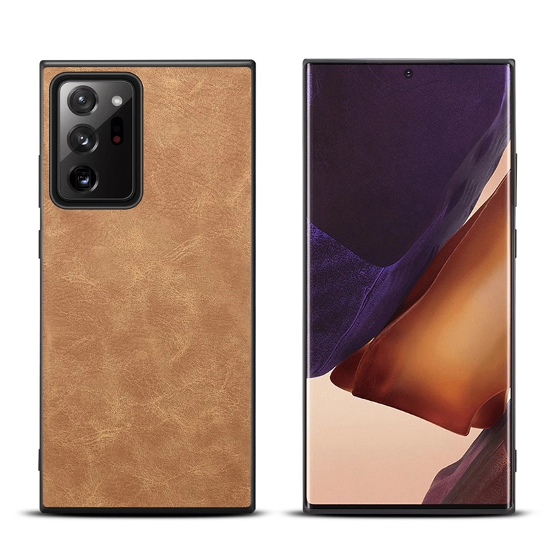 Vintage Leather Phone Case for Samsung Galaxy Note20 Ultra Daily Life and Waterproof