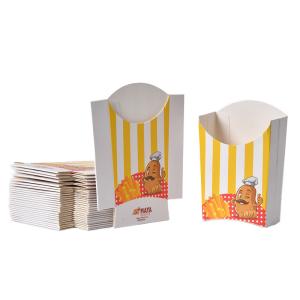 China Custom Recyclable French Fries Carton Food Package Boxes Packaging factory
