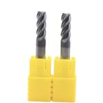 16mm Dia 16*45*16*100 AITiN Black Nano Coating 4 Flute Carbide Square End Mill