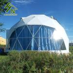 White Durable Geo Dome Tent For Living