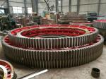 Construction Site Heavy Duty Big Dimension Mill Girth Gear and rotary kiln girth