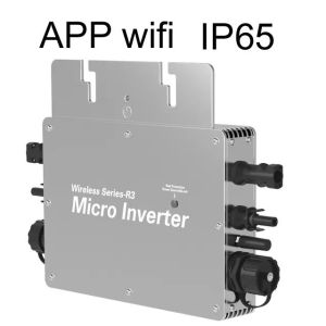 Micro Inverter Solar System with 26.6A/8.7A Output Current and WIFI/RS485