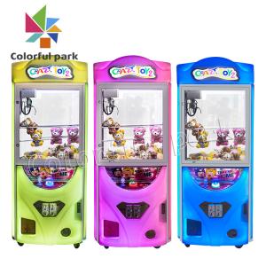 China 75KG Toy Grabber Claw Machine , crazy toy Arcade Claw Machine For Shopping Mall factory