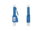 Blue LC 10DB Fiber Optic Attenuator Male To Female With Plastic / Metal Housing