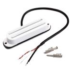 Ceramic Rod Dual Rail Single Coil Guitar Pickups Fit For Stratocaster With White