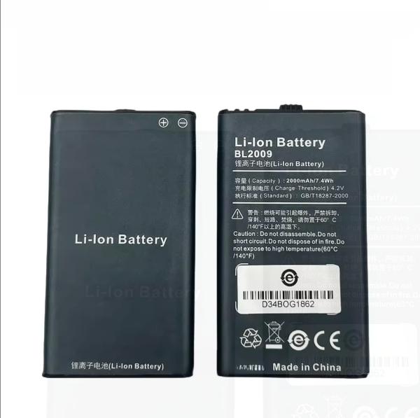 Battery Rechargeable BL2009 4.2V 2000mAh Li-ion Battery forTD350 TD360 PD375
