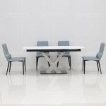 Qiancheng Marble Dining Table With Chairs