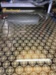 Gold Mirror Etched SUS 304 Stainless Steel Sheet