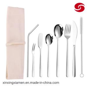 China Personal Dining Stainless Steel Cutlery Set Sliverware Mirror Polish Spoon Fork factory