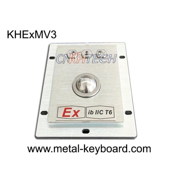 China PS/2 IP65 Explosion Proof Trackball Mouse For Ex ZONE 1 factory