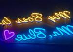 Vasten custom neon sign 12v For Bedroom / Garden Decoration lighting Billboard
