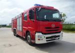ISUZU Engine Motorized Fire Truck , Pumper Tanker Fire Trucks 9900×2500×3450mm