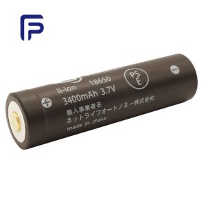 Torchlight High Temperature Lithium Battery , NCR 3400mah 18650 Rechargeable