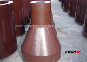 China White / Brown / Grey Color Hollow Core Insulators For Dust Precipitators factory