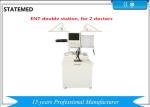 Double Station ENT Endoscopy Equipment With ENT Head Light , Ear Nose Throat