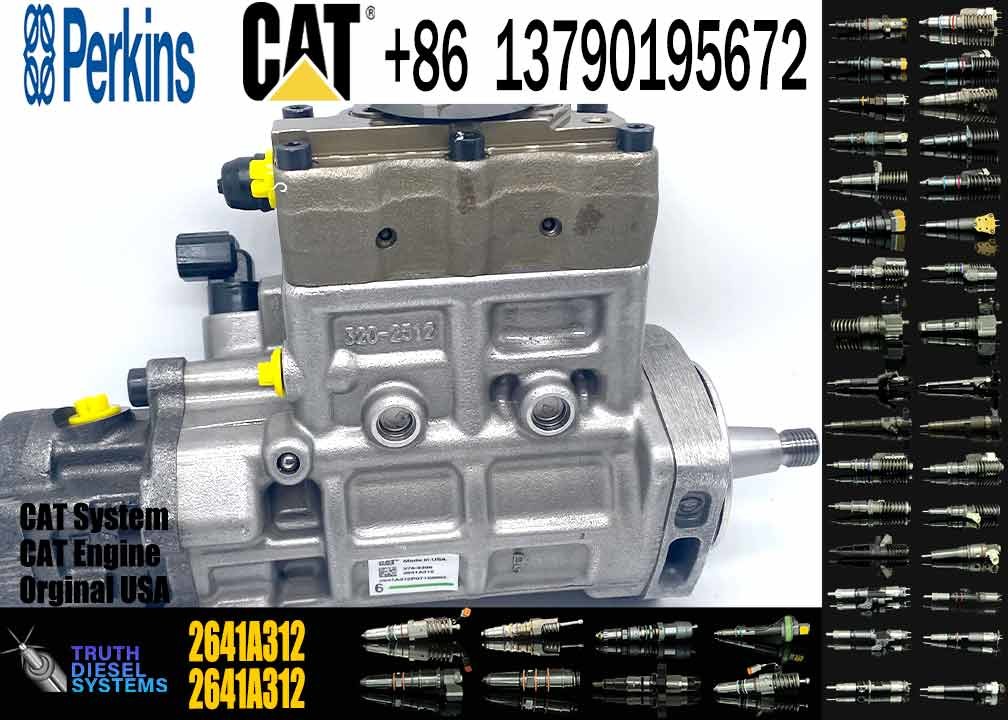 Excavator spare parts 384-0677 engine C7 C9 Fuel Injection Pump 3840677 For Caterpillar