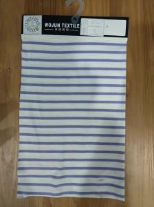China Comfortable And Smooth Soft Skin-Friendly Striped Knit Fabric For Casual Wear factory