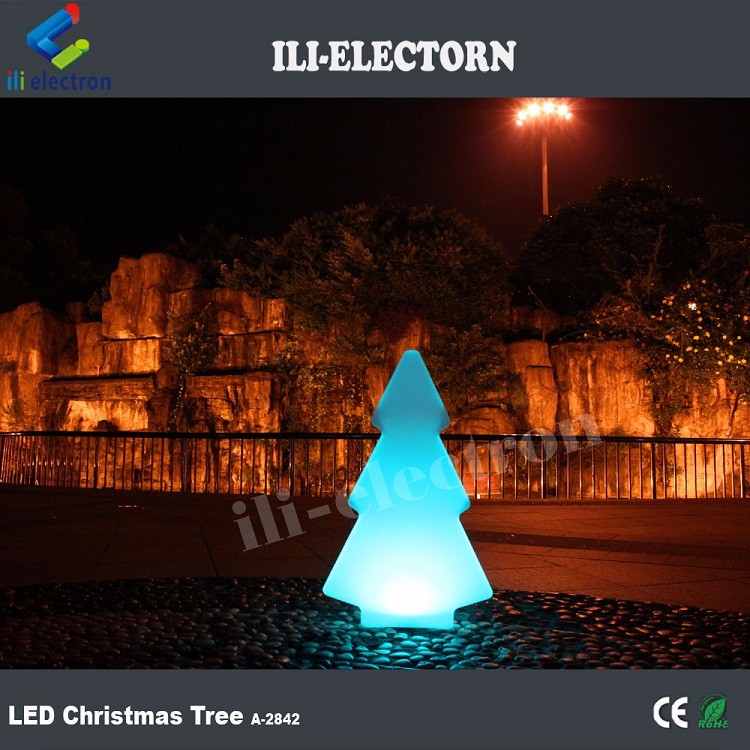plastic led christmas tree