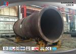 Rough Machining Forged Cylinder Double Flange Barrel 5000mm 6000T