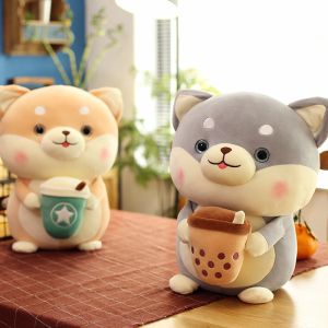 Kids Super Soft Plush Fabric Stuffed Puppy Toy