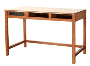China HPL top wooden Hotel furniture wiring desk /mobile desk DK-0016 factory