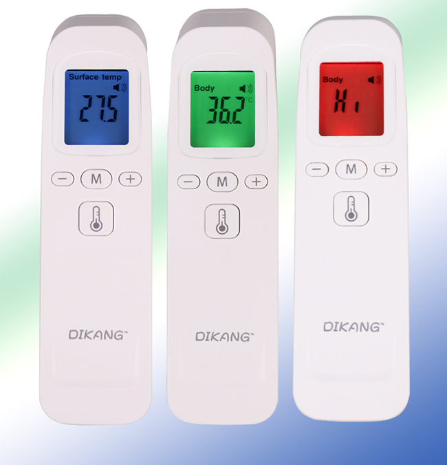 3.0V DC Baby / Adults Forehead Thermometer , 3 - 5cm Digital No Touch Thermometer