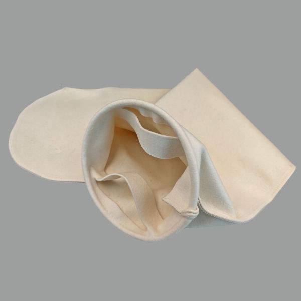 China Nonwoven Needle Punched Wool Felt High Temperature Dust Collector Filter Bag factory