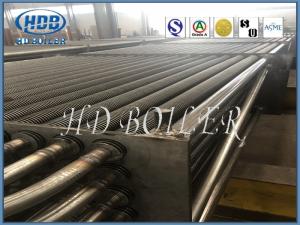 China Power Station Boiler H Type Fin Tube , Carbon Steel Sprial Finned Tubes For Power Plant factory