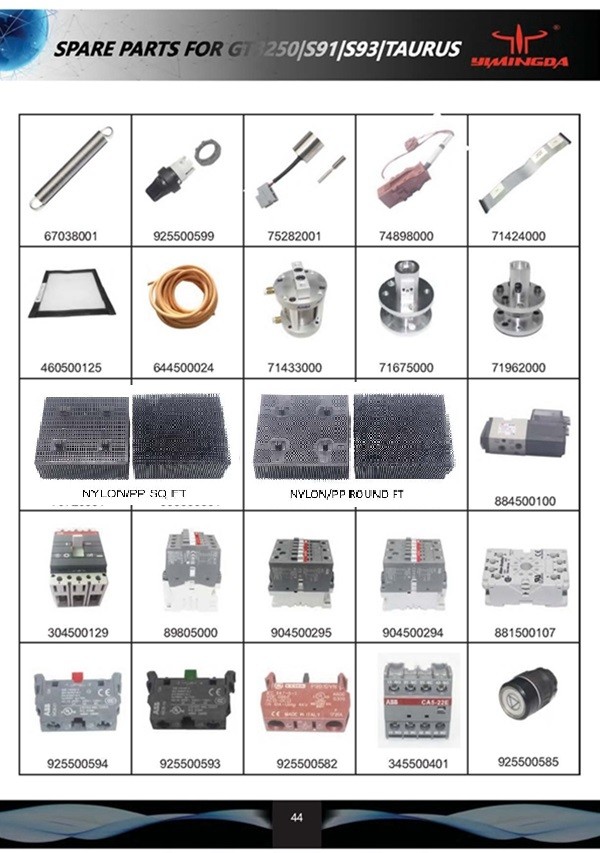 Spare Parts Assembly PN 75719002 Sharpener Presser Foot Assy For Auto Cutter S91